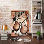 Canvas print Music horizons