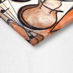 Canvas print Music horizons