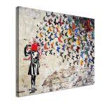 Canvas print The butterfly result I