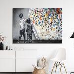 Canvas print The butterfly result II