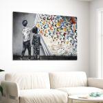 Canvas print The butterfly result II