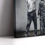 Canvas print The butterfly result II