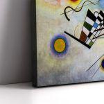 Canvas print Composition VIII, Kandinsky W. two panels