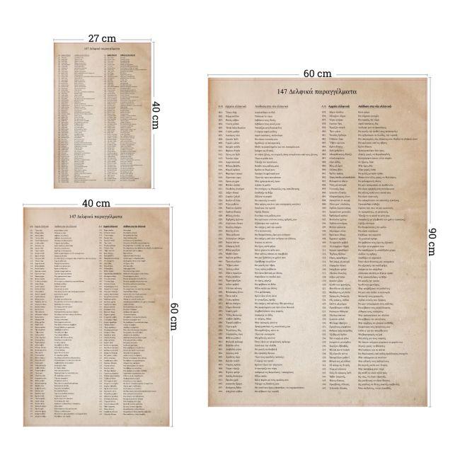 Wall sticker 147 Delfika paraggelmata