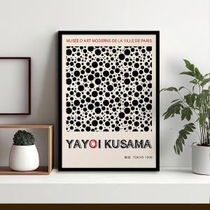 Αφίσα Έκθεσης Pumpkin, Yayoi Kusama, αφίσα, κάδρο