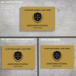 Plexiglass Sign Gold plexi, black letters and logo