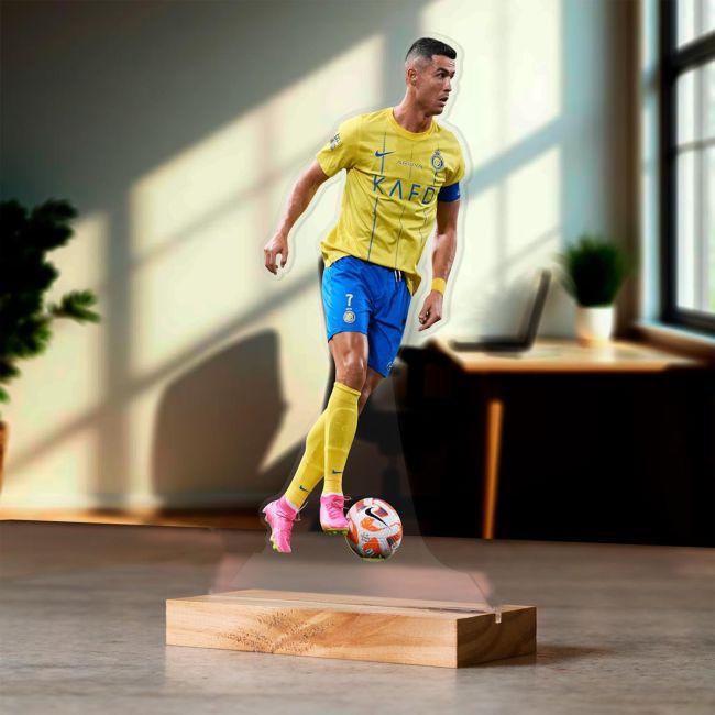 Ronaldo Cristiano wooden decorative figure