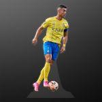 Ronaldo Cristiano wooden decorative figure