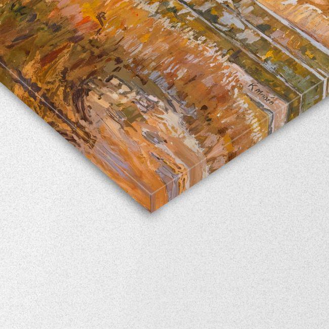 Canvas print Acropolis View from Pikna, Maleas