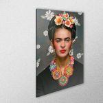 Πίνακας σε καμβά Flowered Frida III