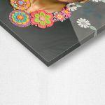 Canvas print Flowered Frida III