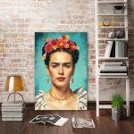 Canvas print Flowered Frida II