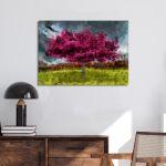 Canvas print Tree, Purple tree