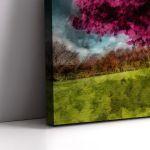 Canvas print Tree, Purple tree
