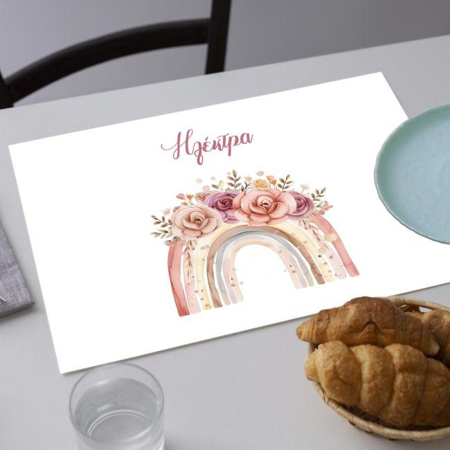 Σουπλά ουράνιο τόξο watercolor roses