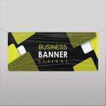 Textile mesh Banner, personalized landscape