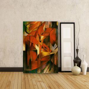 Canvas print The foxes, Marc F.