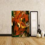 Canvas print The foxes, Marc F.