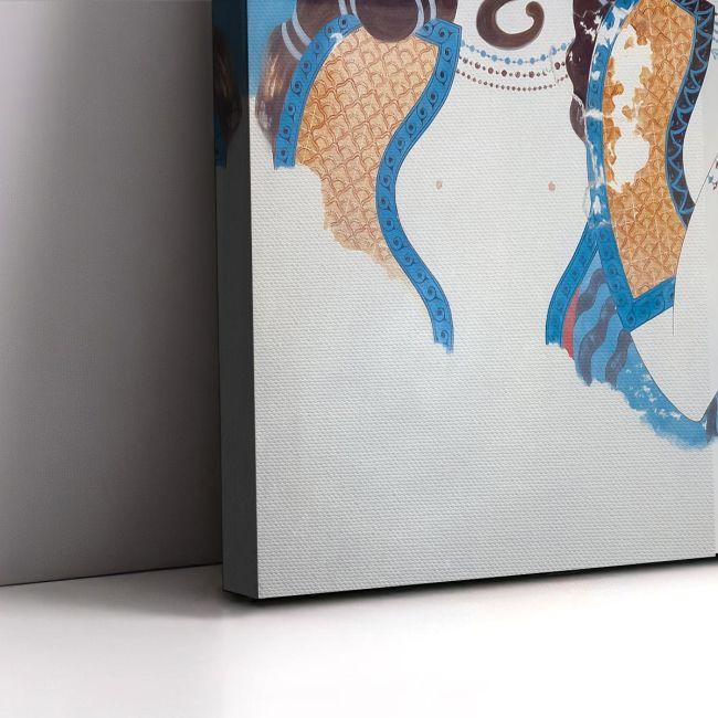 Canvas print Blue ladies, Knossos