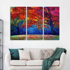 Canvas print Spring awakes,3 panels