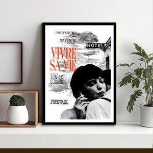 Vivre sa vie, αφίσα, κάδρο