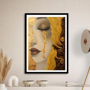 Freya's tears I, Klimt Gustav, Poster