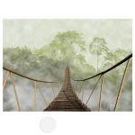 Canvas print Jungle bridge