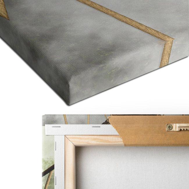 Πίνακας σε καμβά Γέφυρα στη ζούγκλα, Jungle bridge