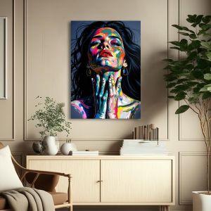 Canvas print Pop art woman Framed canvas View 1 2