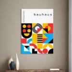Πίνακας σε καμβά Bauhaus geometrical