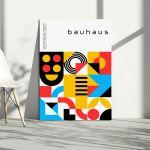 Πίνακας σε καμβά Bauhaus geometrical