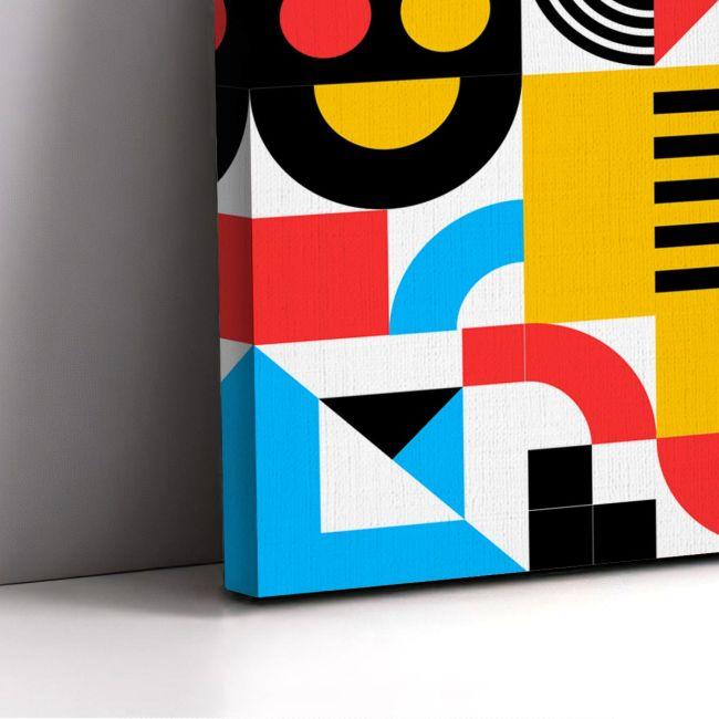 Canvas print Bauhaus geometrical