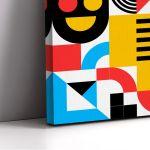 Canvas print Bauhaus geometrical