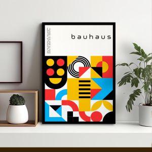 Exhibition Poster Bauhaus geometrical