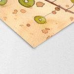 Canvas print Beautiful child water colors