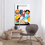 Canvas print Bauhaus geometrical I