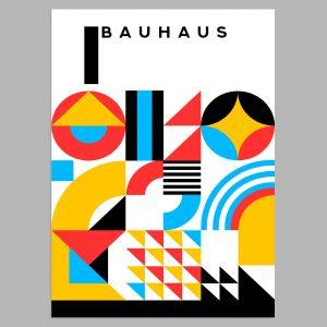 Exhibition Poster Bauhaus geometrical I 2