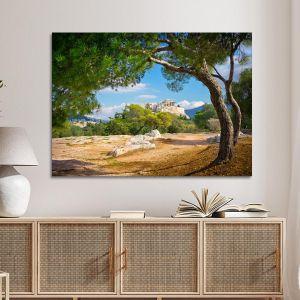 Canvas print View of the Acropolis