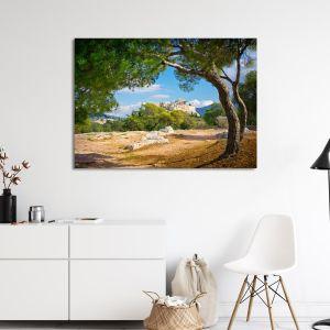 Canvas print View of the Acropolis Framed canvas View 1 2