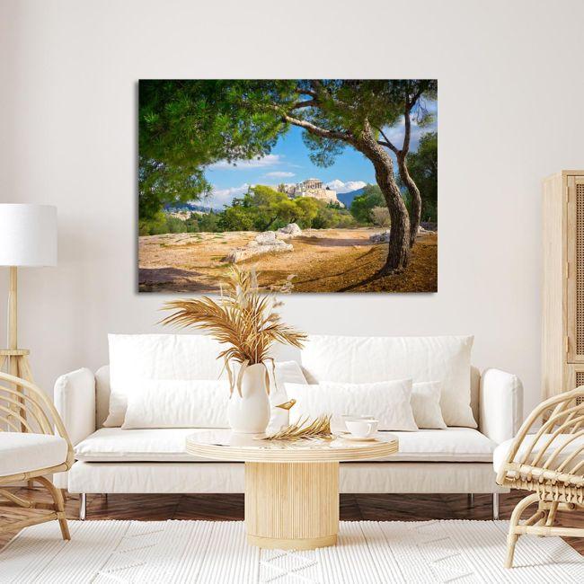 Canvas print View of the Acropolis