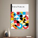 Πίνακας σε καμβά Bauhaus geometrical III