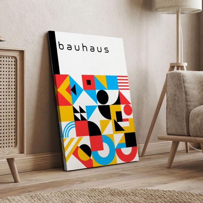 Πίνακας σε καμβά Bauhaus geometrical III