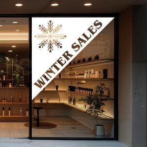 Shop window Winter Sales, art 4