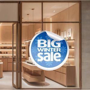 Αυτοκόλλητο εκπτώσεων Winter Sales, art 10