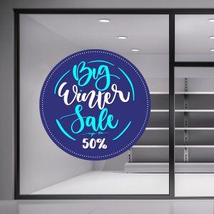 Αυτοκόλλητο εκπτώσεων Winter Sales, art 11