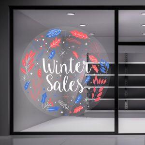 Αυτοκόλλητο εκπτώσεων Winter Sales, art 13