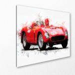 Canvas print Vintage Ferrari