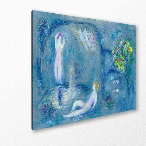 Πίνακας ζωγραφικής Daphnis and Chloe reart (original Chagall M) Καμβάς τελαρωμένος Όψη 1 2