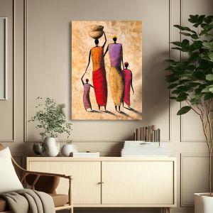 Canvas print African family Framed canvas View 1 2