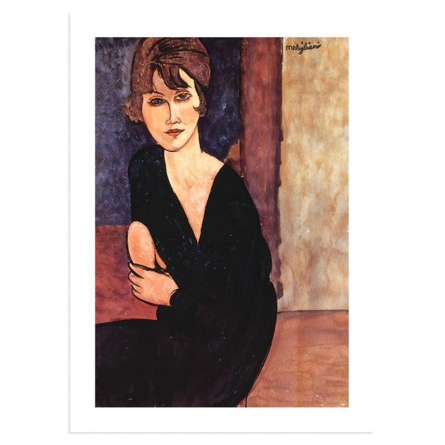 Portrait of Madame Reynouard, Modigliani A, αφίσα, κάδρο